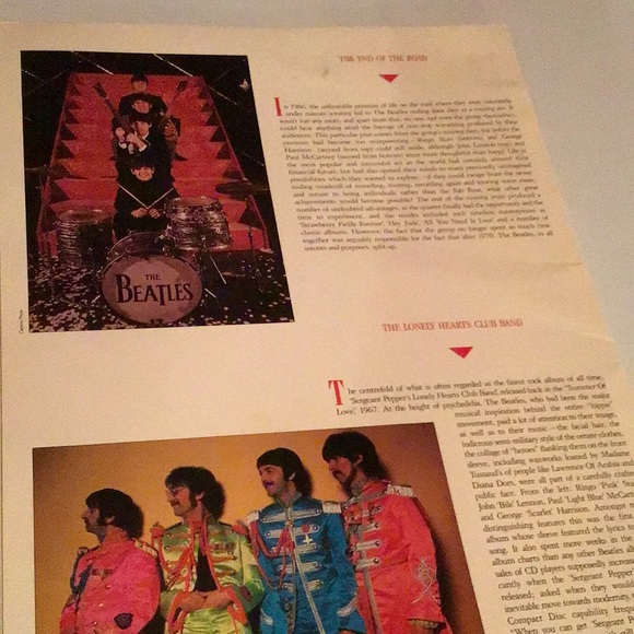 The Beatles Classic Poster Book All posters original 1990 Scarce Plus Bonuses - Picture 3 of 7